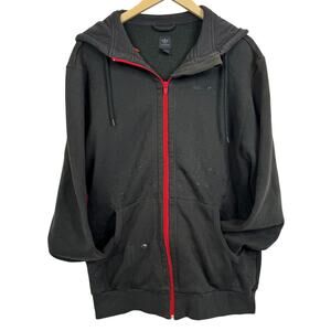Rare Adidas Mens 2008 Doodle Art Full Zip Hoodie Size L